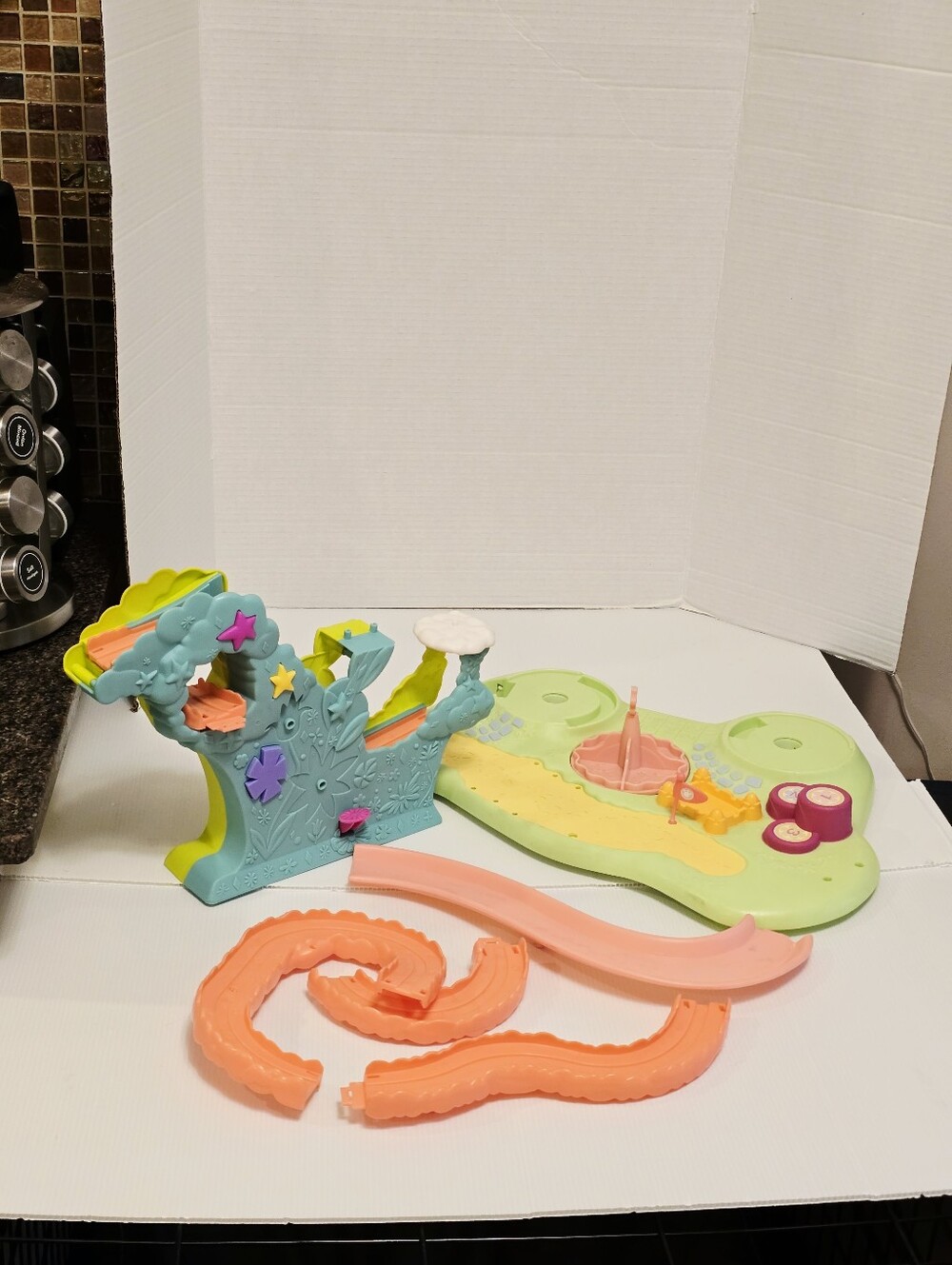 Littlest Pet Shop LPS Fairy Fun Rollercoaster and Whirl Atound Playground Parts